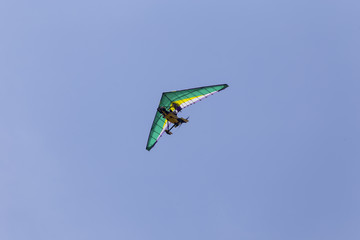 Deltaplan in the sky