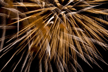 Close-up of fireworks display