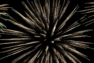 Close-up of fireworks display