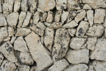 Old wall texture background, Majorcan traditional masonry plastered with lime