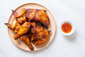 grilled and barbecue chicken