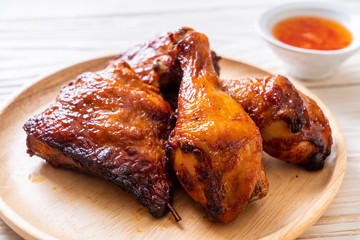 grilled and barbecue chicken