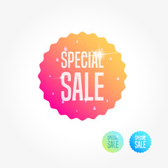 Special Sale Commercial Shopping Label