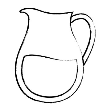 Lemonade Pitcher Clipart Black And White Christmas