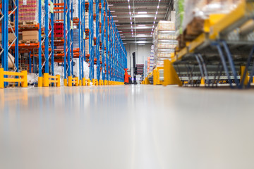 Fully stocked warehouse