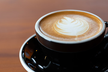 Backgrounds of Latte coffee.