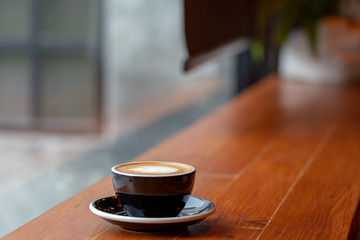 Backgrounds of Latte coffee.