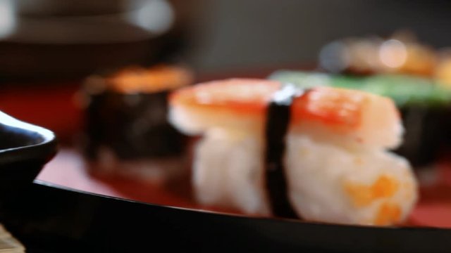 Sushi,Japanese traditional food