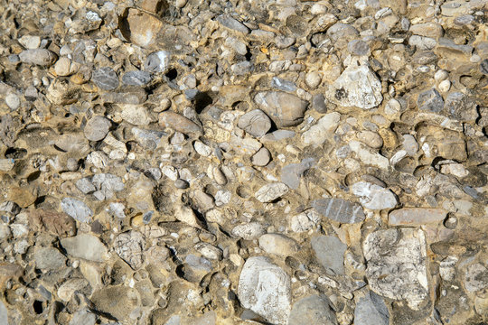 Nagelfluh - Gestein - Allg&auml;u - Konglomerate