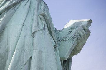 Statue of Liberty on Liberty Island in New York Harbor, in Manhattan, NY