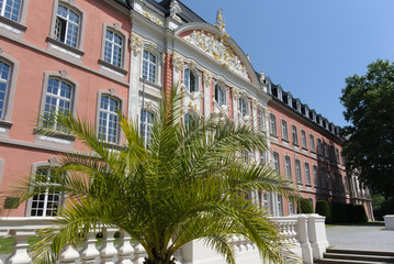 Electoral Palace in Trier, Germany. The Electoral Palace directly next to the Basilika is considere...