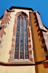 Karlstadt, Andreaskirche, Chorfenster