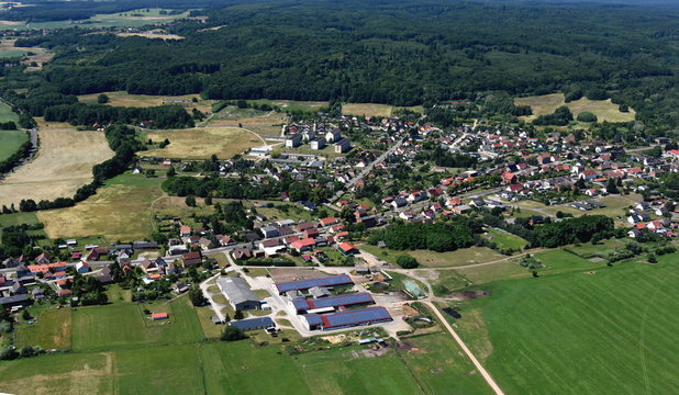 Jatznick, Gemeinde an der B109 2015