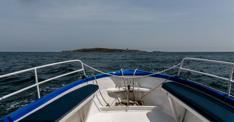 Fototapeta premium Island from boat