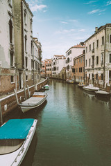 Fototapeta na wymiar The canals of Venice, Italy 