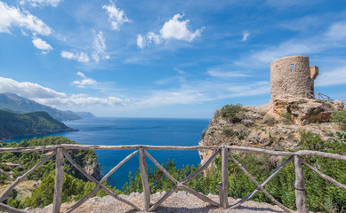 Aussichtsturm, Westküste Mallorca