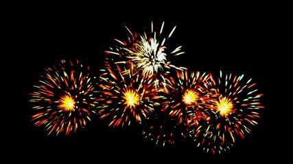 Firework for celebration lighting art background