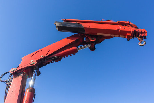 Rigging Truck Hydraulic Arm Crane