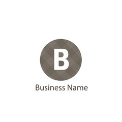 Letter B Logo Template Design