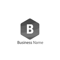 Letter B Logo Template Design