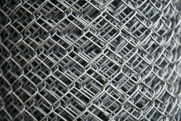 Metal grid background