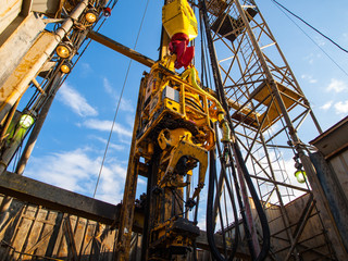 top drive system of drilling rig