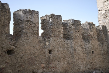 Cosenza, Italy - June 12, 2018 : View of Normanno-Svevo castle