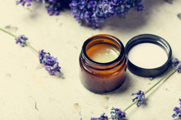 natural facial cream with lavender