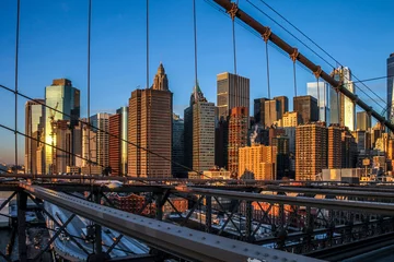 Foto op Plexiglas New York © burgueyre