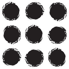 Abstract Pattern. Black and White. Seamless. Vector.
