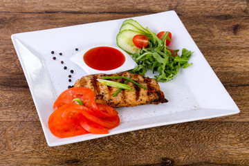 Grilled chicken breast