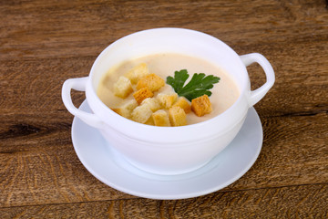 Mushroom cream soup