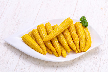 Pickled baby corn