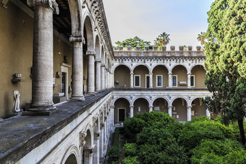 Fototapeta premium Rome, Italy - June 7 2018: Interior of Palazzo Venezia