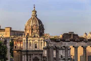 Obraz premium Roman Forum in Rome, Italy