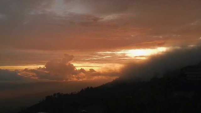 Sunset in Ella, Sri Lanka