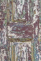 Renovierungsbedürftige Tür