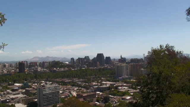 Long View of Buildings, Santiago