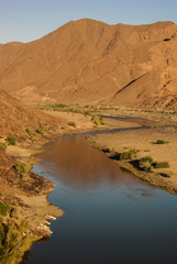 Orange River - Border between Namibia and South Africa