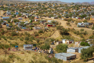 Katutura Township in Windhoek City - Namibia, Southern Africa