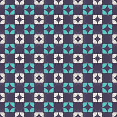 Abstract seamless geometric pattern.