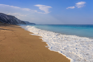 Gialos beach. Lefkada, Greece