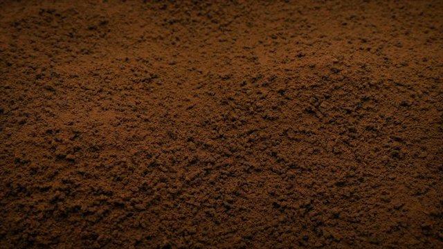 Instant Coffee Closeup Shot