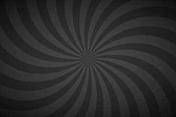 Decorative retro blue and grey spiral background, swirling radial pattern, abstract vector illustration