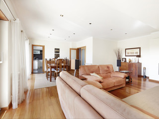 Interior de casa sala de estar