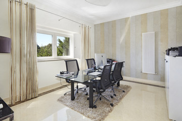 Interior de casa escritório 