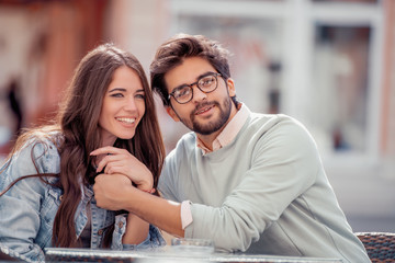 Lovely happy couple