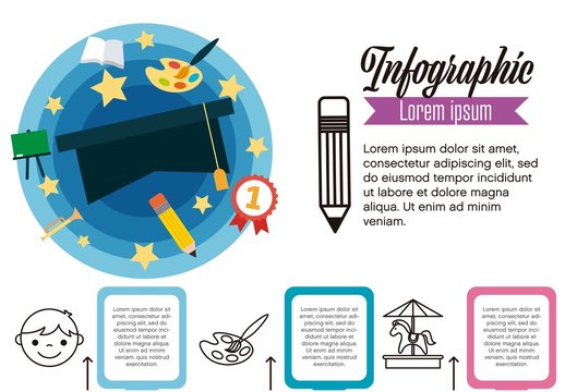 Childrens Infographic Layout