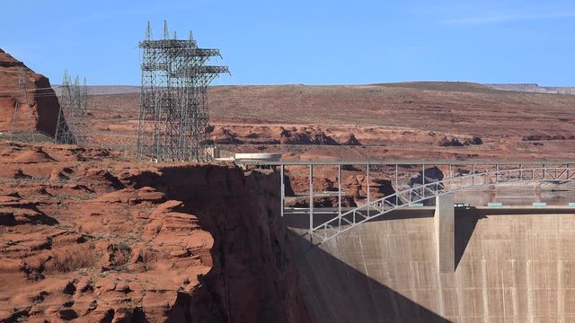 Glen Canyon dam, power plant - Arizona
