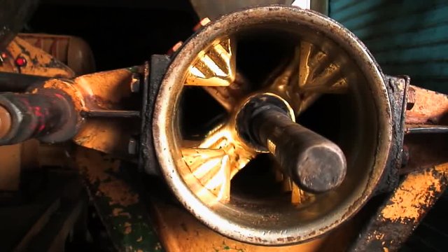 Machinery in Tea Factory, Haputale Sri Lanka